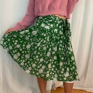 Vintage Zara polka dot skirt with zipper